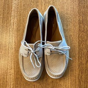 NEW Clark Arbor Opal Moccasins Boat/Shoes Leather
